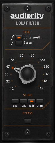Audiority_LowFilter_GUI