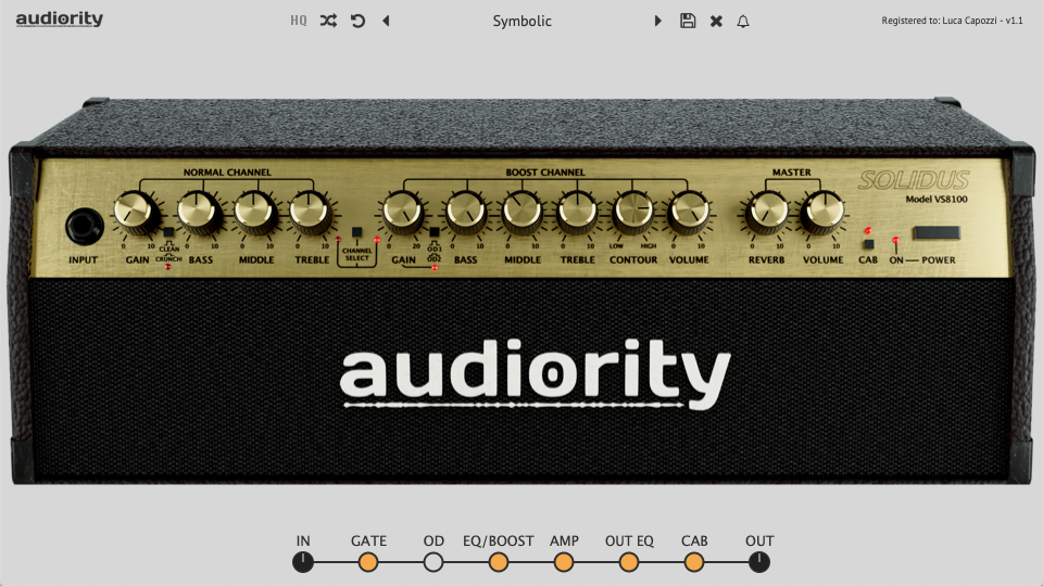 Solidus VS8100 - Solid State Amplifier Plugin - Audiority