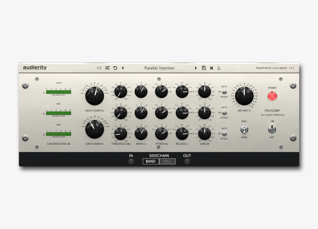 PolyComp - Multiband Mastering Compressor Plugin - Audiority