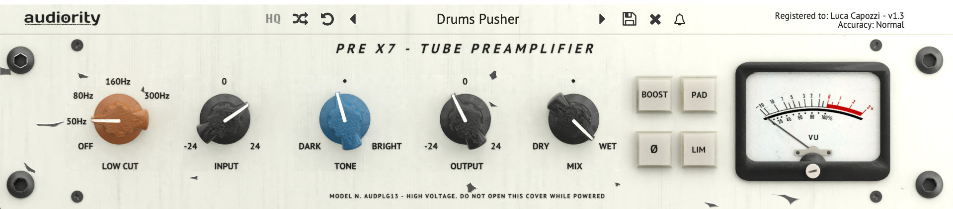 Audiority Pre X7