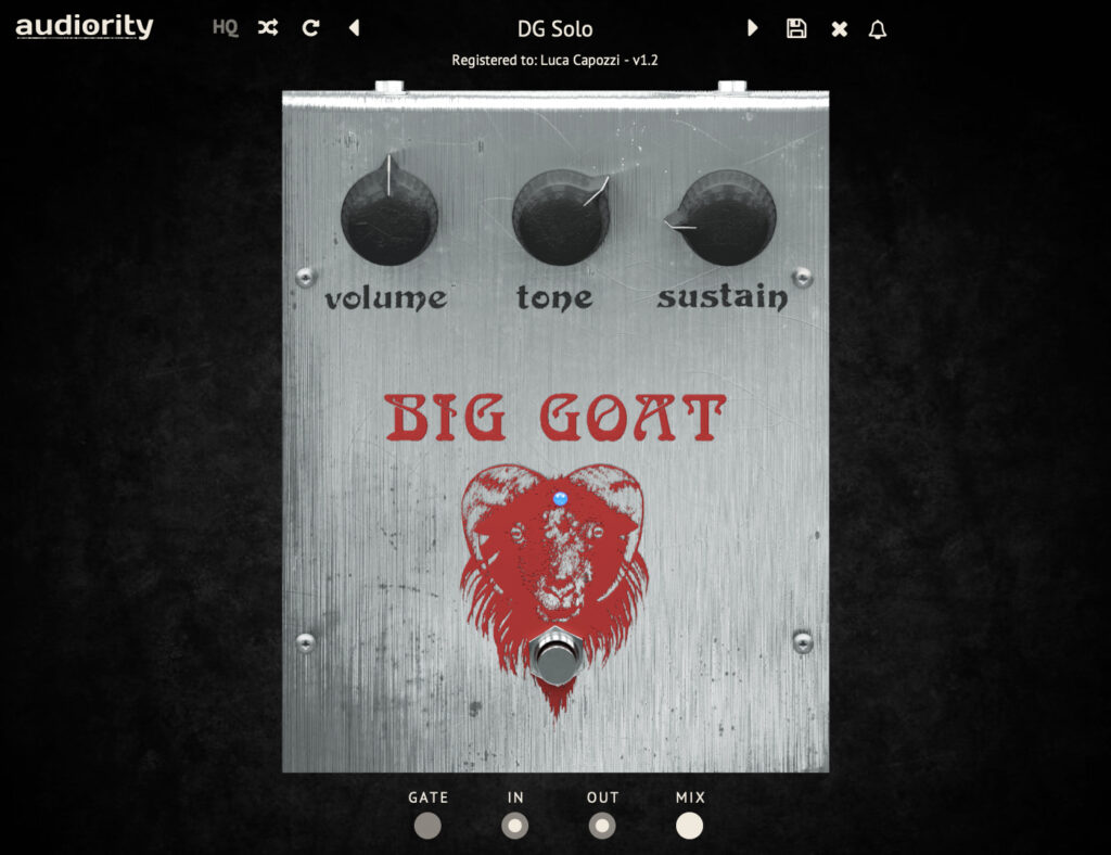 Audiority BigGoat GUI