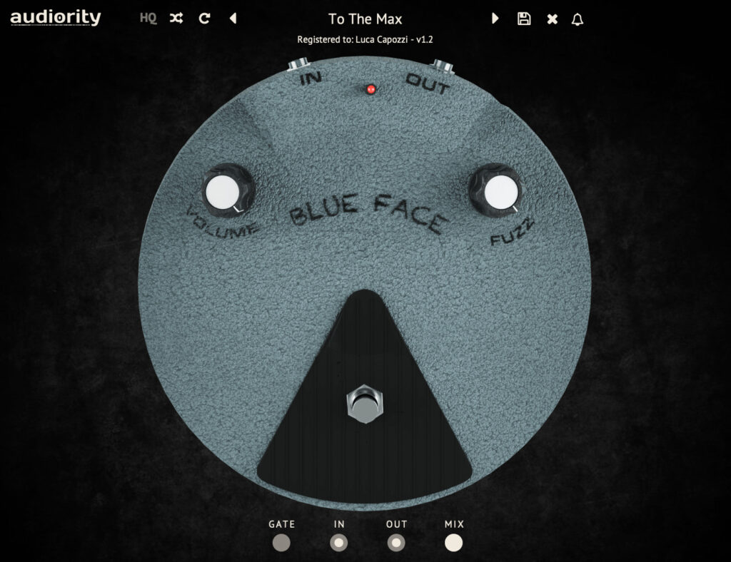 Audiority Blue Face GUI