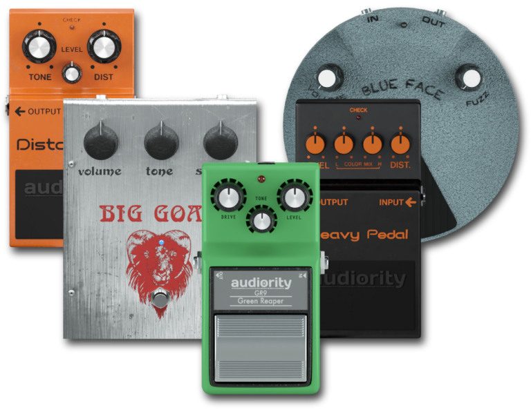 Pedalboard Classic Distortions Vintage Distortion Pedals Plugin