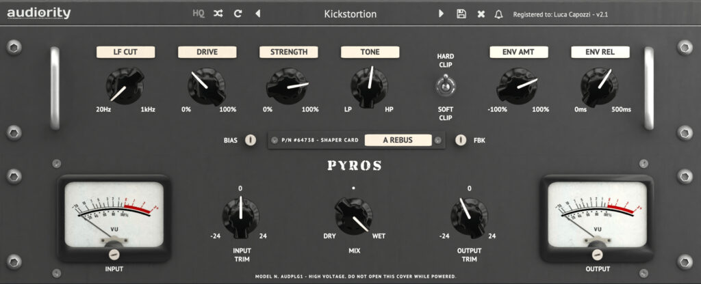 Pyros - Aggressive Multimode Distortion Plugin (AAX, AU, CLAP, VST2, VST3)