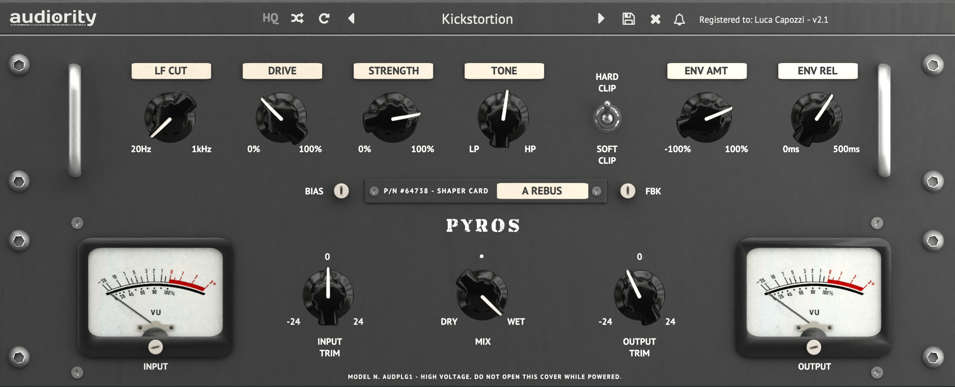 Audiority Pyros GUI